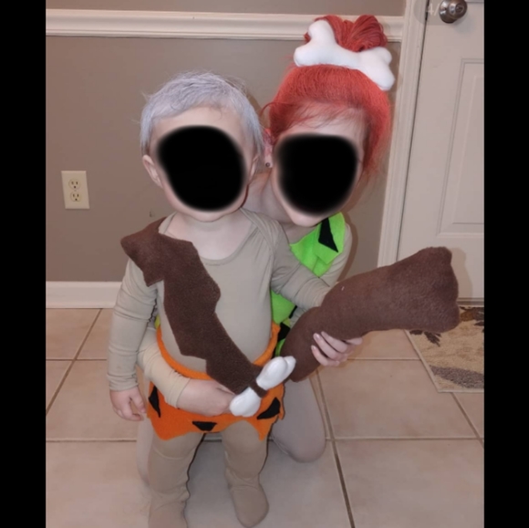 Pebbles & Bam Bam costumes (Flintstones) can separate if need be - Picture 6 of 8